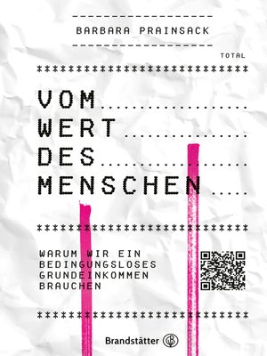 cover image of Vom Wert des Menschen